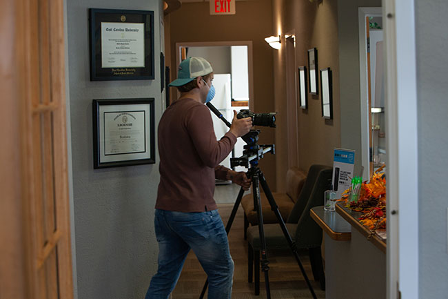 photography behind scenes