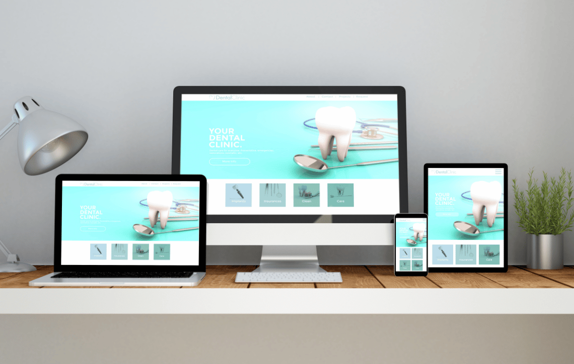 Dental Business Marketing Graphic